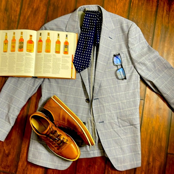 π§₯ Embrace Springtime Sophistication with Bonobos Unlined Blazer! πΈ - Picture 1 of 4